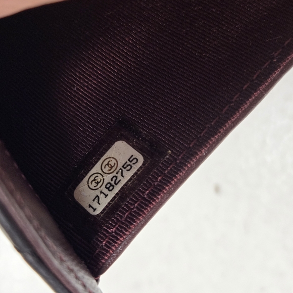 Chanel Classic CC Trifold Quilted Black Lambskin Flap Wallet - Picture 14 of 15